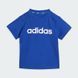 Костюм детский adidas Essentials Lineage Organic Cotton Tee and Shorts Set IB4770 цена