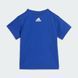 Костюм детский adidas Essentials Lineage Organic Cotton Tee and Shorts Set IB4770 цена