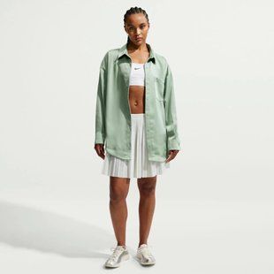 Жіноча сорочка NIKE W NSW OFFLN WVN STN LS TOP IM0575-006 ціна
