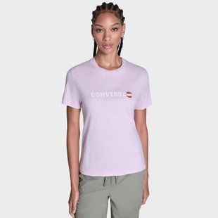 Жіноча футболка CONVERSE APPLE STANDARD FIT TEE CVW6T108-QEX ціна