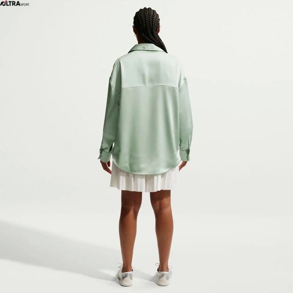 Жіноча сорочка NIKE W NSW OFFLN WVN STN LS TOP IM0575-006 ціна