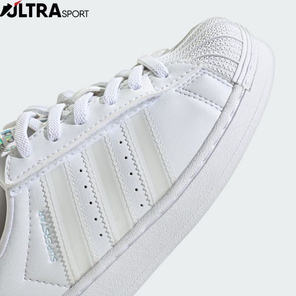 Детские кроссовки Superstar Led Lights Comfort Closure Elastic Lace Kids Originals JQ6419 цена