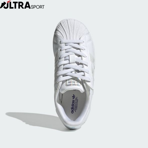 Детские кроссовки Superstar Led Lights Comfort Closure Elastic Lace Kids Originals JQ6419 цена