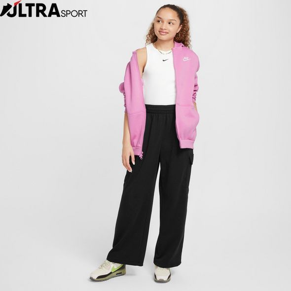 Детская спортивная кофта Nike Sportswear Club Oversized Hoodie FD2931-646 цена