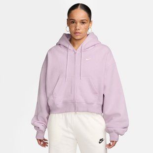 Жіноча толстовка NIKE W NK STDO FLC MW OS CRP FZ HDY IM8499-583 ціна