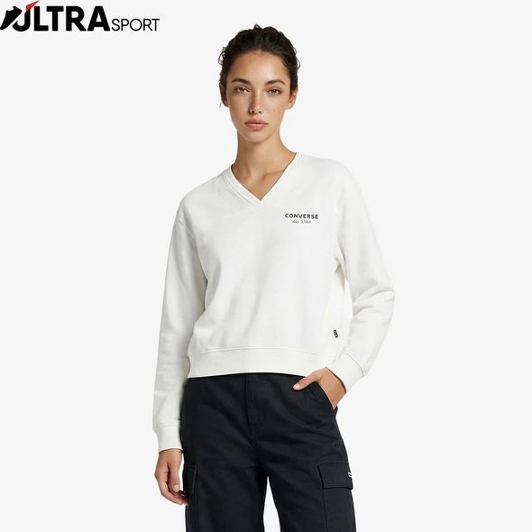 Свитшот женский Chuck Star Standard Fit CVW6H014-WHT цена