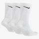 Шкарпетки Nike U Nk Everyday Csh Crw 3Pr 132 SX7664-100 ціна