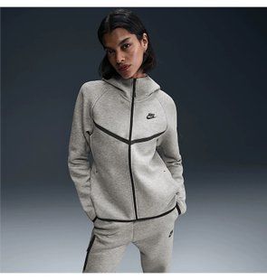Толстовка жіноча Nike Sportswear Tech Fleece Windrunner HV6747-063 ціна