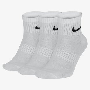 Шкарпетки Nike U Nk Everyday Ltwt Ankle 3Pr SX7677-100 ціна