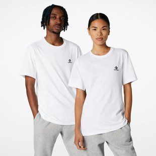 Футболка Converse Classic Fit Left Chest Star Chev Emb Ss Tee 10023876-102 цена
