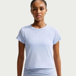 Женская футболка NIKE W NSW RIB TGHT SS TEE HV4994-407 цена