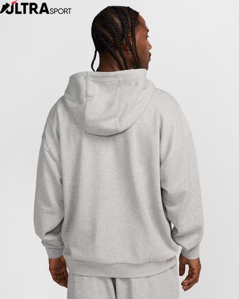 Толстовка чоловіча NIKE M NK CLUB FT OVERSIZED PO HDY HJ1816-063 ціна