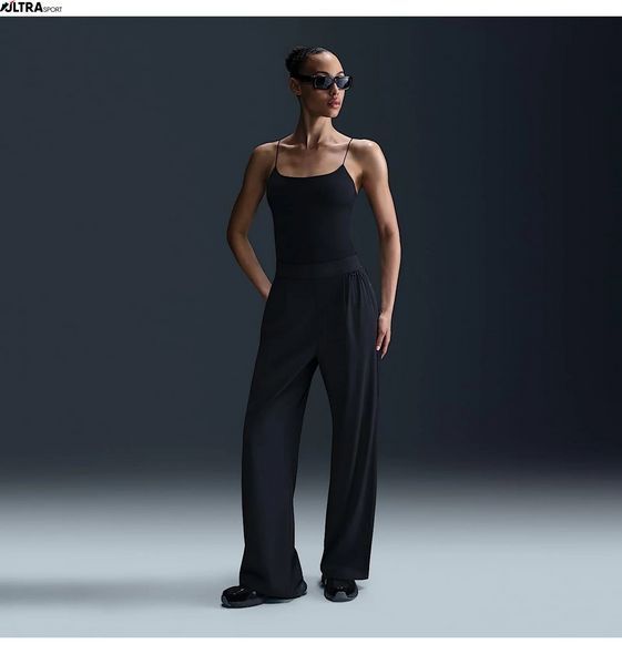 Штани жіночі NIKE W NK ETC Dri-FIT HR WD LEG PANT WVN HM8389-010 ціна