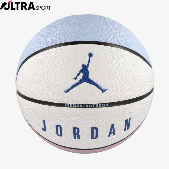 Мяч Баскетбольный Jordan Ultimate 2.0 8P Deflated Ice Blue/White/Iced Lilac/True Blue 07 J.100.8254.421.07 цена