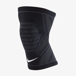 Наколенник Nike Pro Knit Knee Sleeve Black/Anthracite/White Xl N.100.0669.031.XL цена