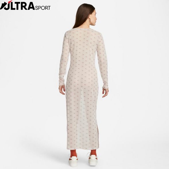 Сукня жіноча Nike W Nsw Air Aop Mesh LS DV8249-292 ціна