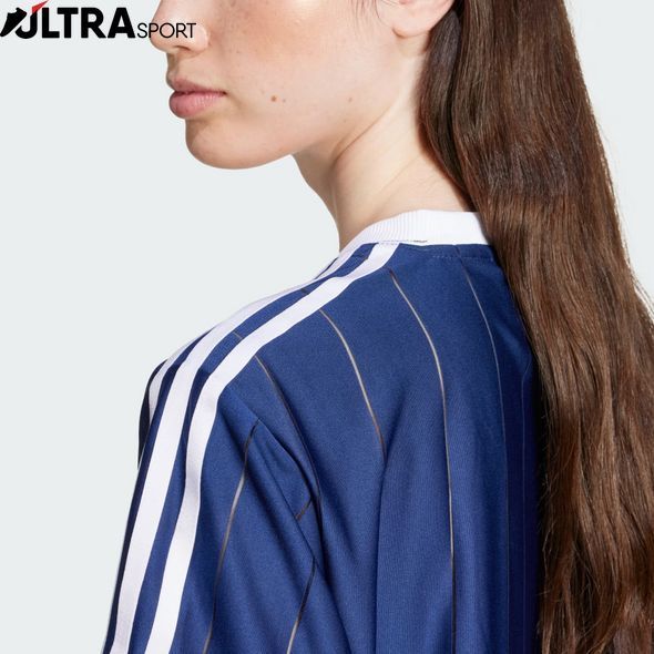 Футболка женская Adicolor 3-Stripes Pinstripe IY7228 цена