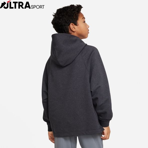 Дитяча толстовка Nike B Df Athl Flc Po Hoodie DX5374-010 ціна