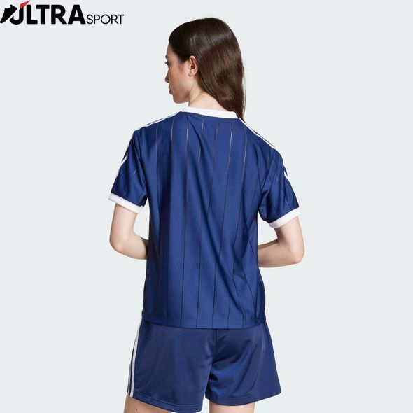 Футболка женская Adicolor 3-Stripes Pinstripe IY7228 цена
