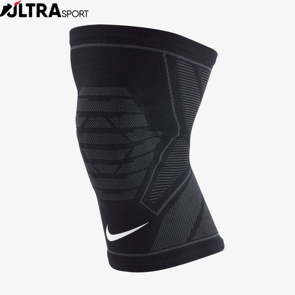 Наколенник Nike Pro Knit Knee Sleeve Black/Anthracite/White Xl N.100.0669.031.XL цена