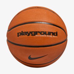М'Яч Баскетбольний Nike Everyday Playground 8P Deflated Amber/Black/Black 07 N.100.4498.814.07 ціна