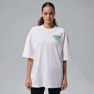 Женская футболка JORDAN W J BBALL FLWR LGF TEE IW0932-100 цена