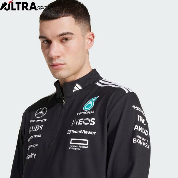 Спортивная мужская кофта Mercedes AMG Petronas Formula One Team Performance JV5745 цена
