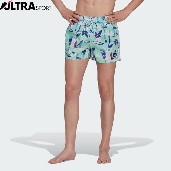 Короткие Шорты для Плавания Seasonal Floral Clx Very Short Length Swim Shorts HT2120 цена