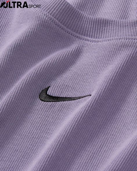 Жіночий кроп-топ Nike Sportswear Chill Knit FB8279-509 ціна