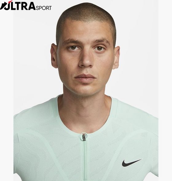 Футболка чоловіча Nike Court Dri-Fit Adv Slam Turquoise DX5523-346 ціна