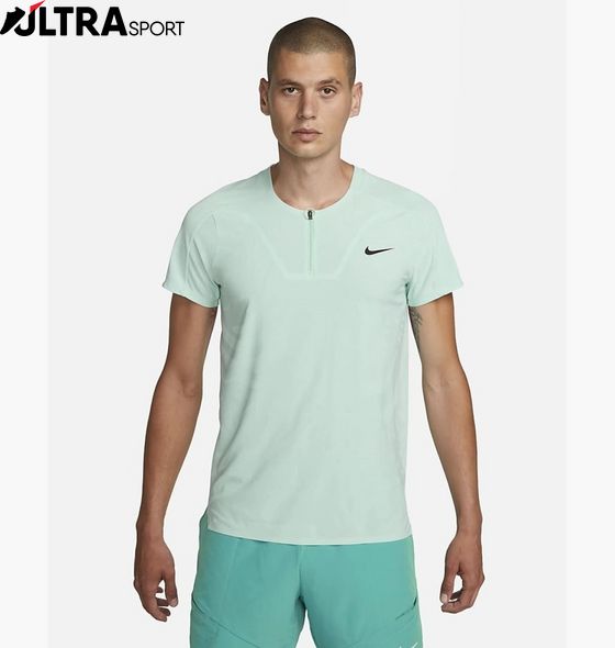 Футболка чоловіча Nike Court Dri-Fit Adv Slam Turquoise DX5523-346 ціна