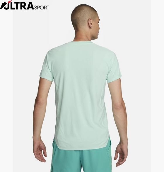 Футболка чоловіча Nike Court Dri-Fit Adv Slam Turquoise DX5523-346 ціна