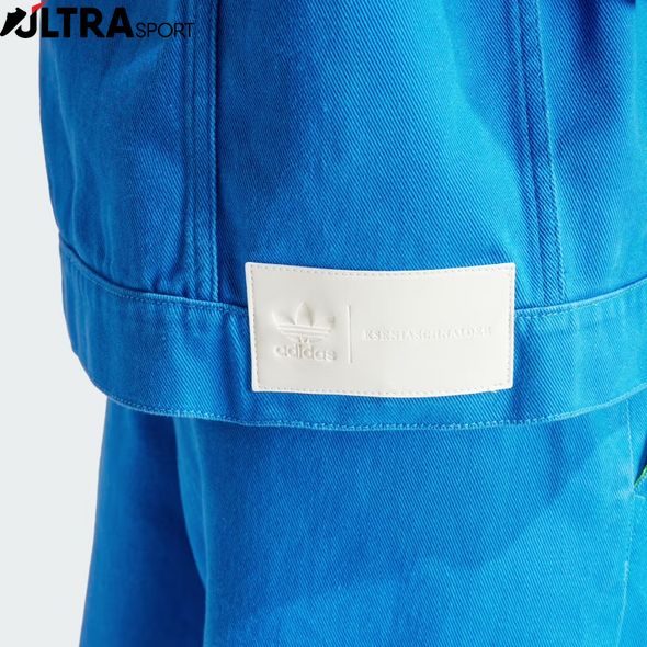 Куртка жіноча Adidas Kseniaschnaider 3-Stripes Dyed Jacket Blue IU2460 ціна