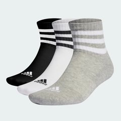 Три Пари Шкарпеток 3-Stripes Cushioned Sportswear Mid-Cut Performance IC1318 ціна