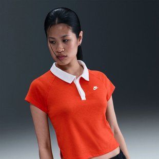 Поло женское NIKE W NSW RETRO POLO SPD IH8502-633 цена