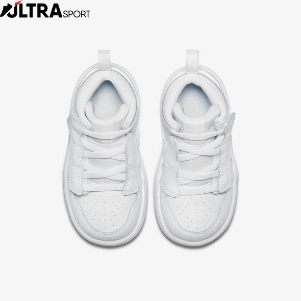 Кросівки Jordan 1 Mid Alt (Td) Triple White AR6352-126 ціна