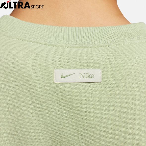 Толстовка Nike W Nsw Phnx Flc Os Logo Crew FN3654-371 ціна