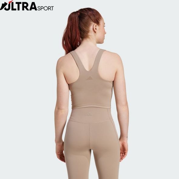 Женская майка adidas All Me Medium Support Performance JL5521 цена
