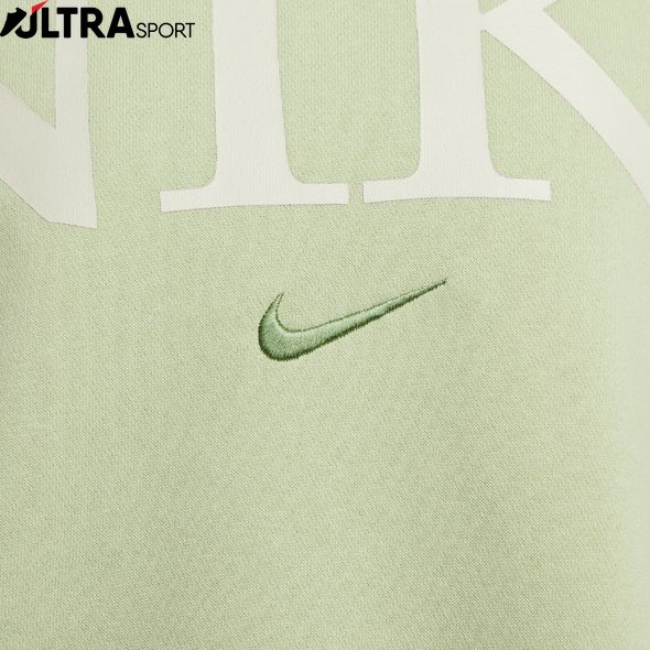 Толстовка Nike W Nsw Phnx Flc Os Logo Crew FN3654-371 ціна