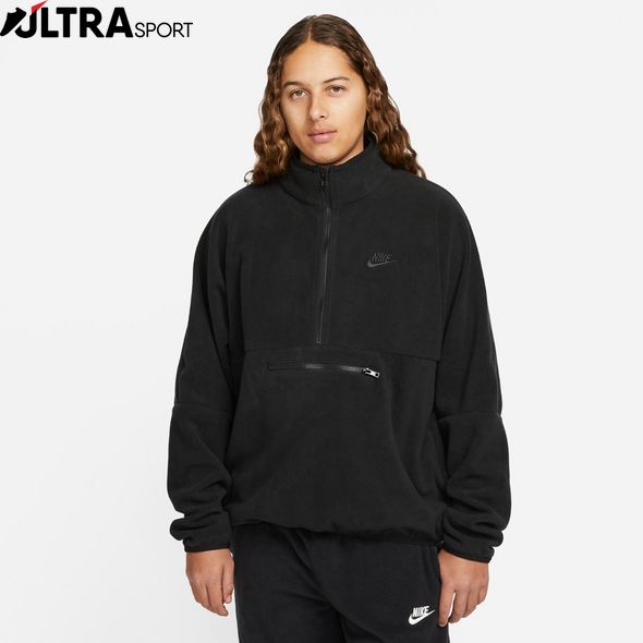 Толстовка Nike M Club+ Plr Ls Hz Top DX0525-010 ціна