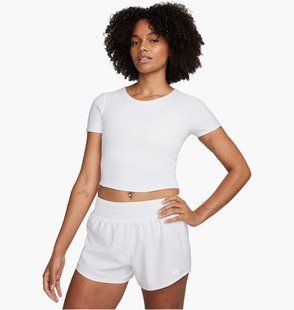 Женская футболка Nike W NK ONE FITTED DF FN2804-100 цена