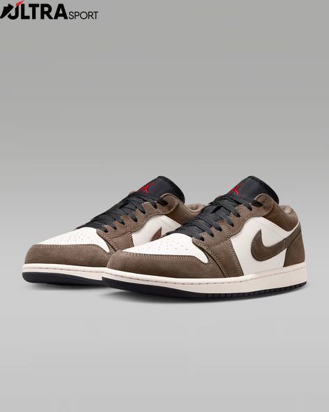 Мужские кроссовки Nike Air Jordan 1 Low 553558-200 цена