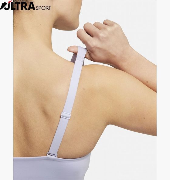 Жіночий топ Nike Indy Plunge Cutout Medium-Support Padded Sports Bra White&nbsp;DV9837-536 ціна