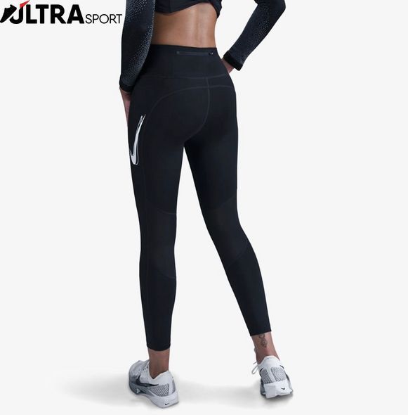 Лосіни жіночі NIKE W NK FAST DRI-FIT MR 7/8 TGT SW HV8555-010 ціна