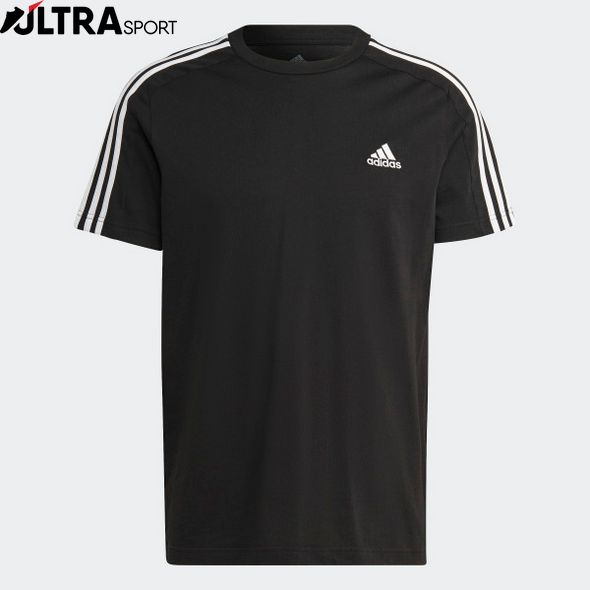 Футболка Essentials Single Jersey 3-Stripes Sportswear IC9334 цена