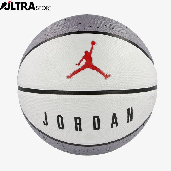 Мяч Баскетбольный Jordan Playground 2.0 8P Deflated Cement Grey/White/Black/Fire Red 07 J.100.8255.049.07 цена