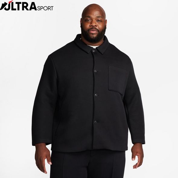 Куртка Nike M Tch Flc Reimagine Shacket FB8167-010 ціна