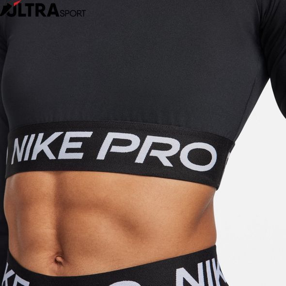 Лонгслив женский Nike Pro Df 365 Crop Ls FV5484-010 цена