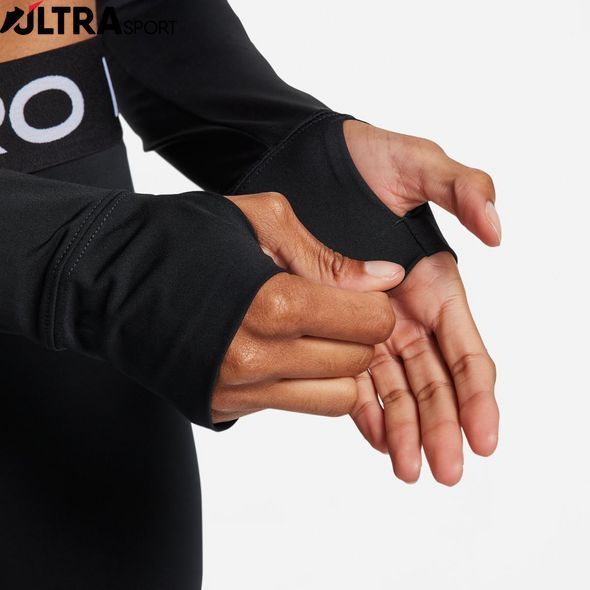 Лонгслив женский Nike Pro Df 365 Crop Ls FV5484-010 цена
