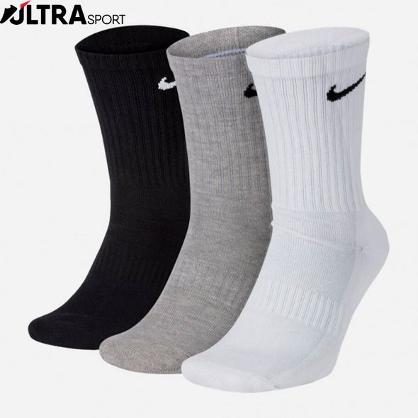 Шкарпетки Nike Nike Everyday Cushioned 3P SX7664-964 ціна